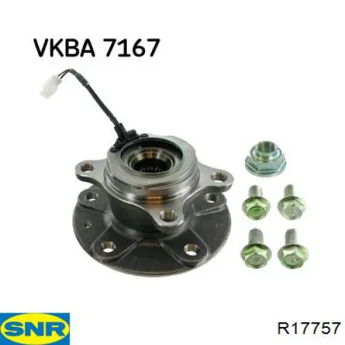 R17757 SNR Cubo traseiro direito