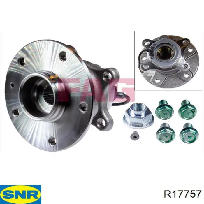 Cubo traseiro direito SNR R17757 preço, a partir de 129,76 USD