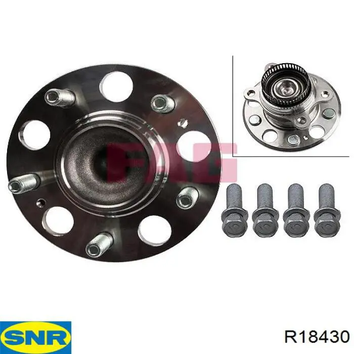 Compre R18430 SNR Cubo traseiro