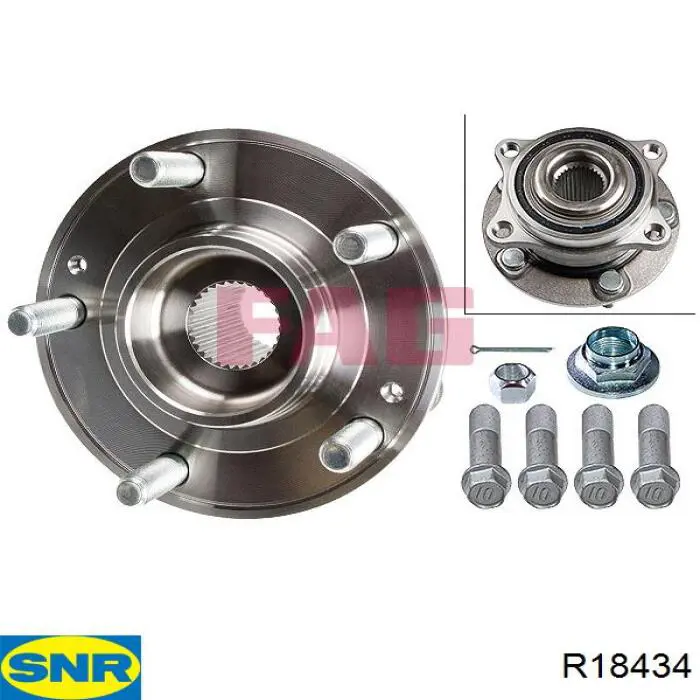 Compre R18434 SNR Cubo dianteiro