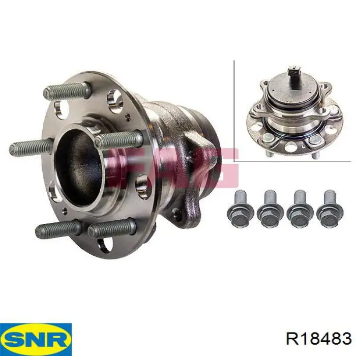 R18483 SNR Cubo traseiro