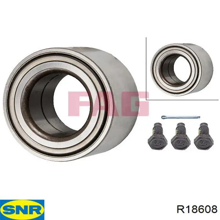 Rolamento de cubo dianteiro SNR R18608 preço, a partir de 33,24 USD