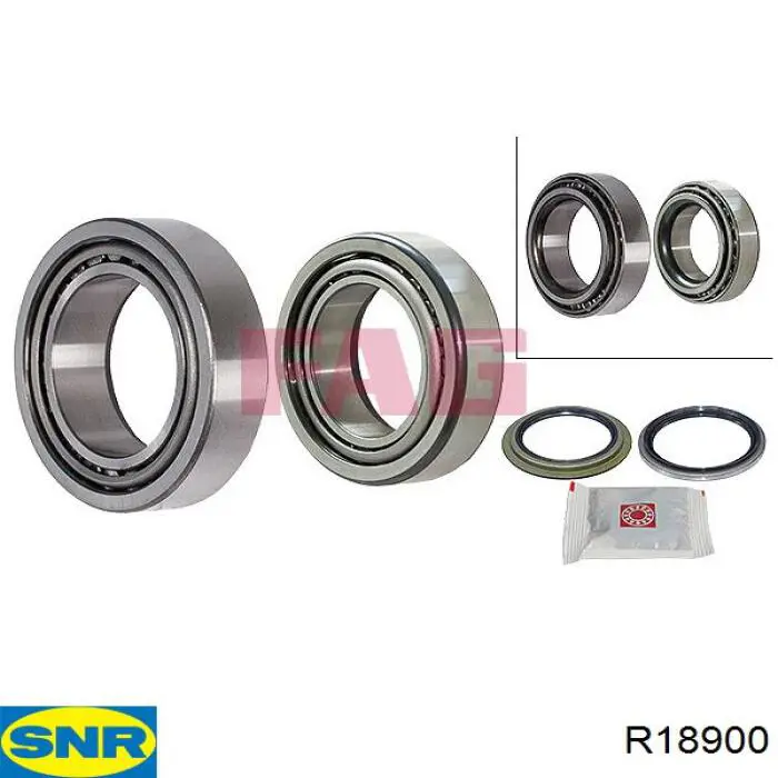 Rolamento de cubo dianteiro SNR R18900 preço, a partir de 29,11 USD