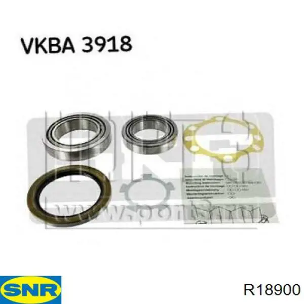 Compre R18900 SNR Rolamento de cubo dianteiro