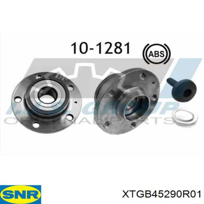 Cubo traseiro SNR XTGB45290R01 preço, a partir de 47,23 USD