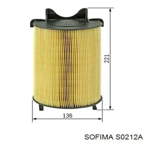 Compre S0212A Sofima Filtro de ar