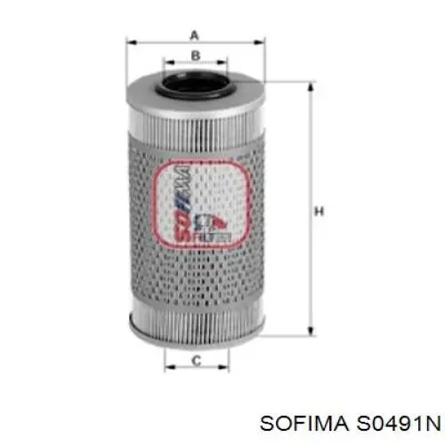 Filtro de combustível Sofima S0491N preço, a partir de 9,17 USD