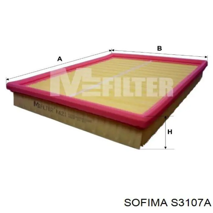 Compre S3107A Sofima Filtro de ar