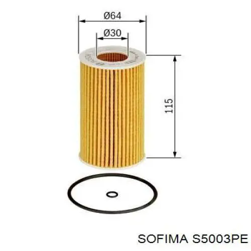 Compre S5003PE Sofima Filtro de óleo