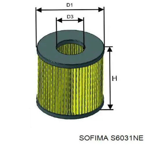 Compre S6031NE Sofima Filtro de combustível