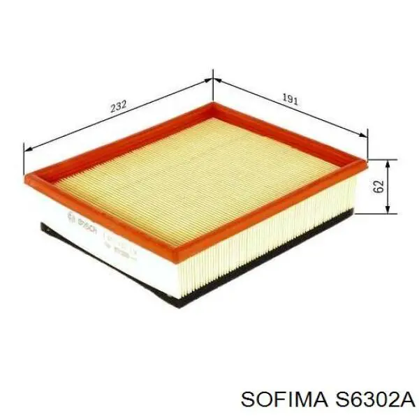 Compre S6302A Sofima Filtro de ar