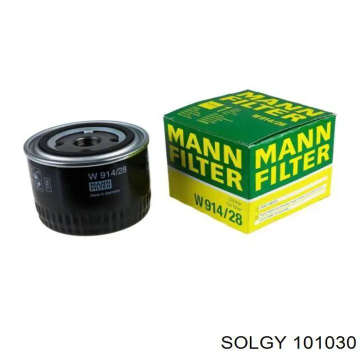 Filtro de óleo 101030 Solgy