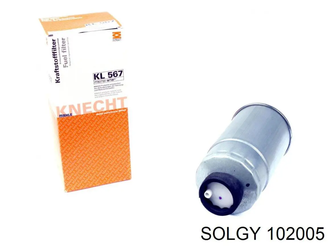 102005 Solgy Filtro de combustível