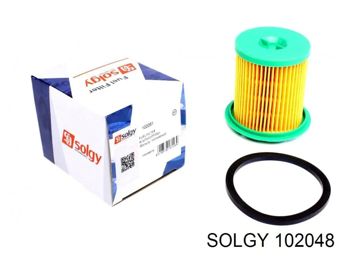 102048 Solgy Filtro de combustível