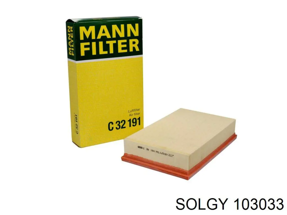 Filtro de ar 103033 Solgy