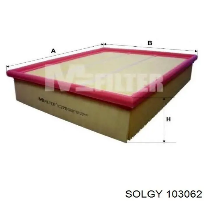Compre 103062 Solgy Filtro de ar