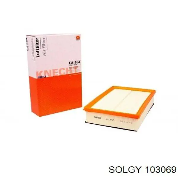 Filtro de ar 103069 Solgy