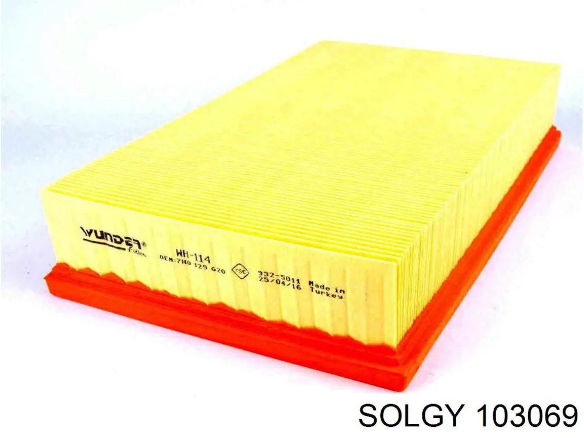 103069 Solgy Filtro de ar