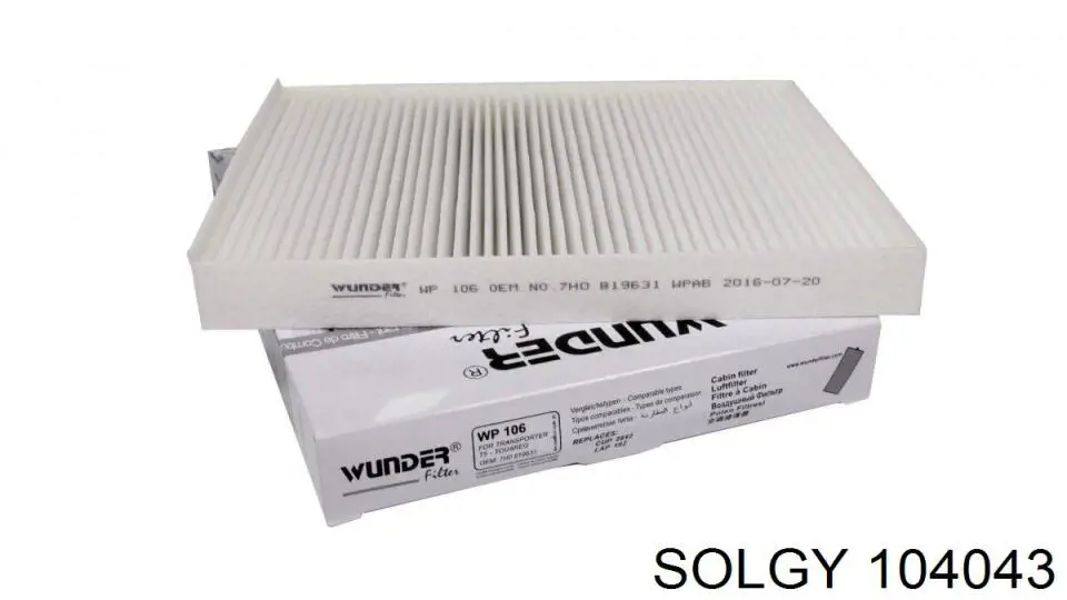 104043 Solgy Filtro de salão