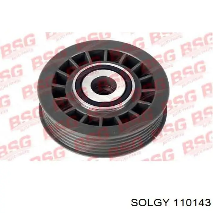Rolo parasita da correia de transmissão 110143 Solgy