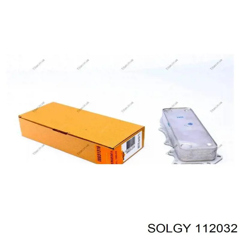 Compre 112032 Solgy Radiador de óleo (frigorífico), debaixo de filtro