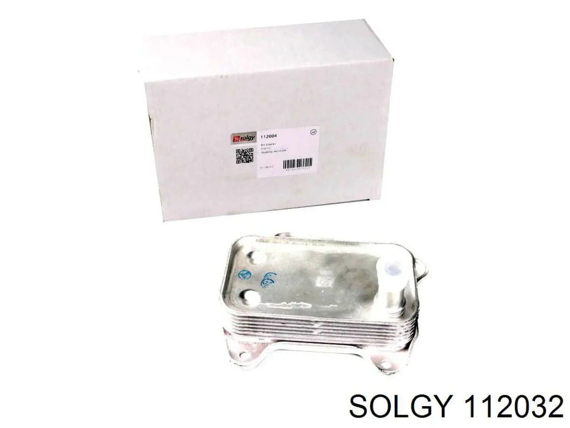 Radiador de óleo (frigorífico), debaixo de filtro 112032 Solgy