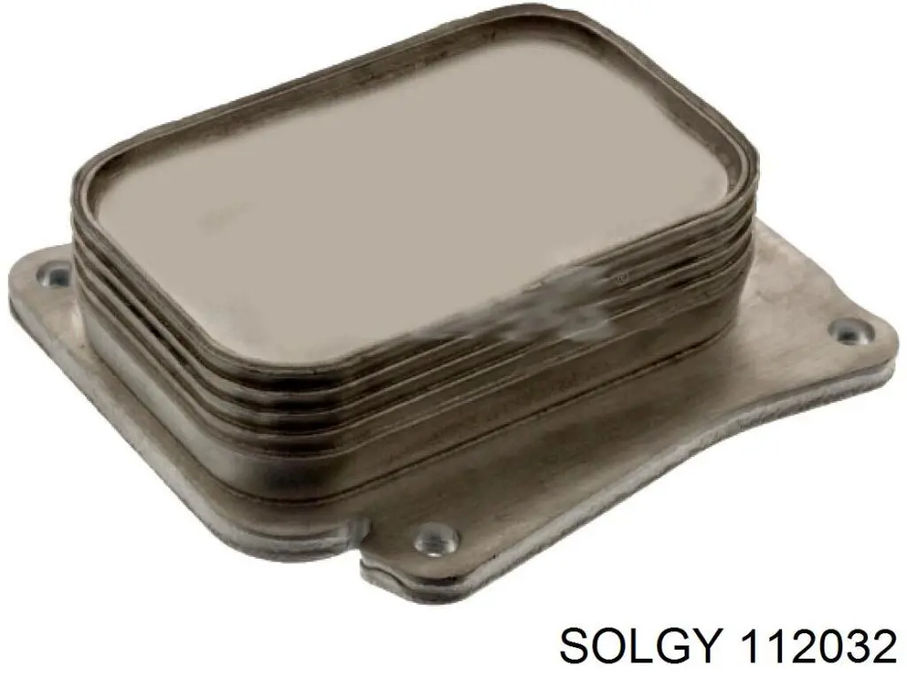 112032 Solgy Radiador de óleo (frigorífico), debaixo de filtro