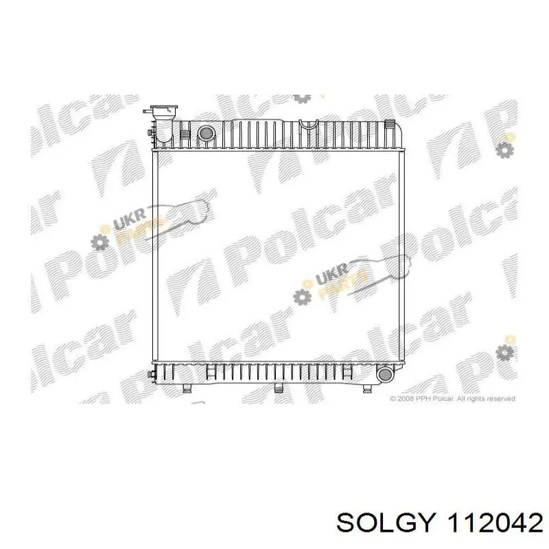 Radiador de esfriamento de motor Solgy 112042 preço, a partir de 155,28 USD
