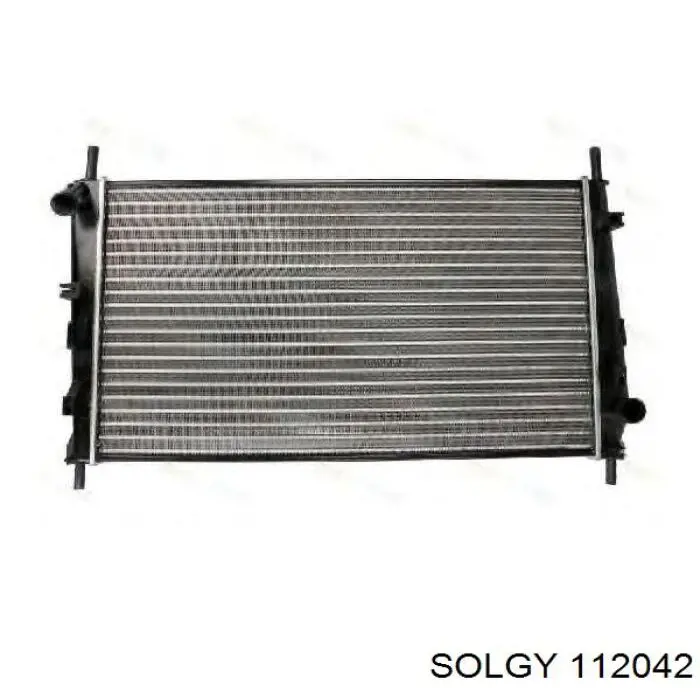 Radiador de esfriamento de motor 112042 Solgy