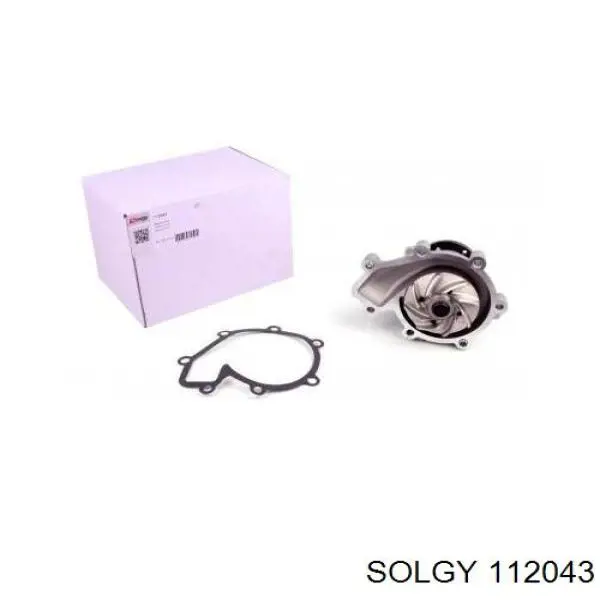 Bomba de água (bomba) de esfriamento 112043 Solgy