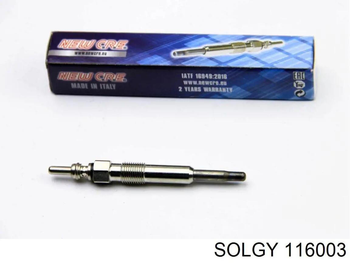 Vela de incandescência 116003 Solgy