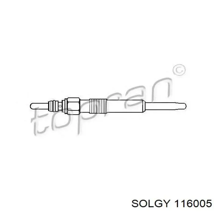 Vela de incandescência Solgy 116005 preço, a partir de 9,24 USD