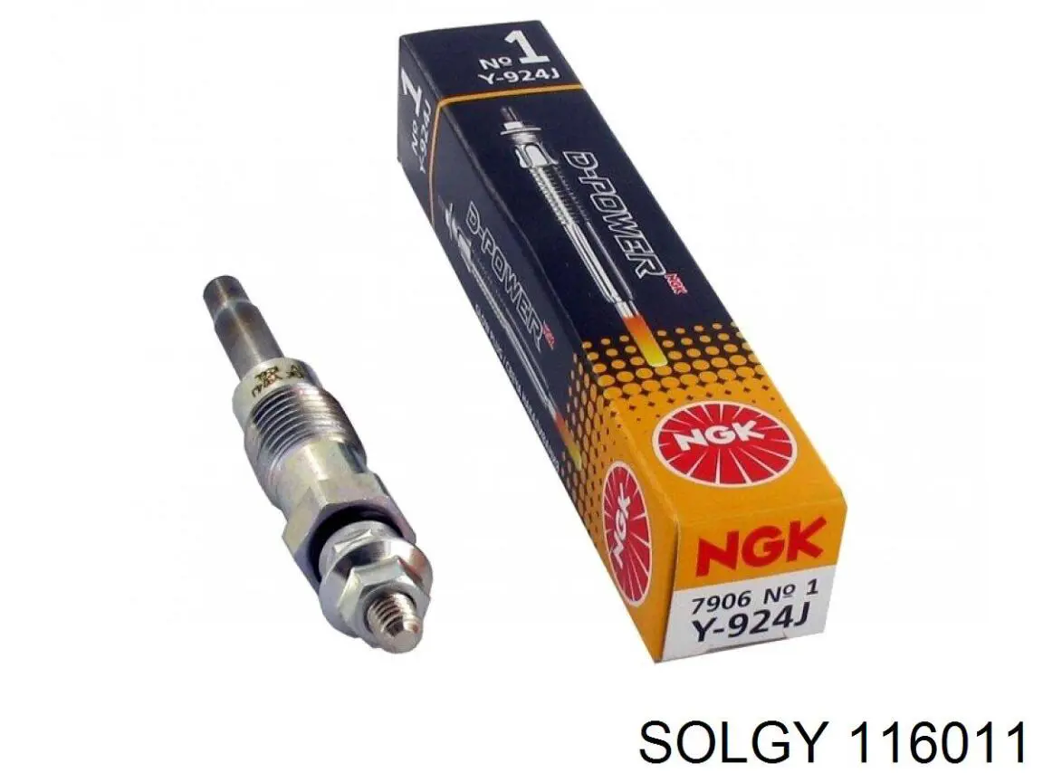 Vela de incandescência Solgy 116011