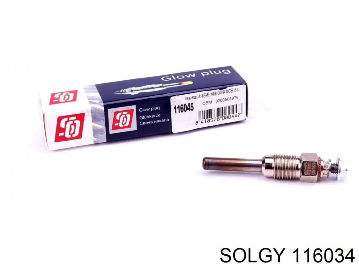 116034 Solgy Vela de incandescência