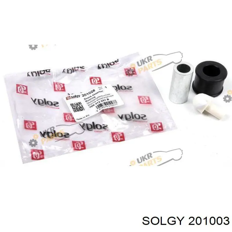 Bloco silencioso de amortecedor traseiro 201003 Solgy