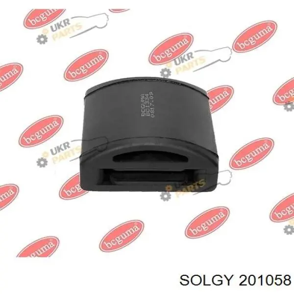 201058 Solgy Grade de proteção da suspensão de lâminas traseira