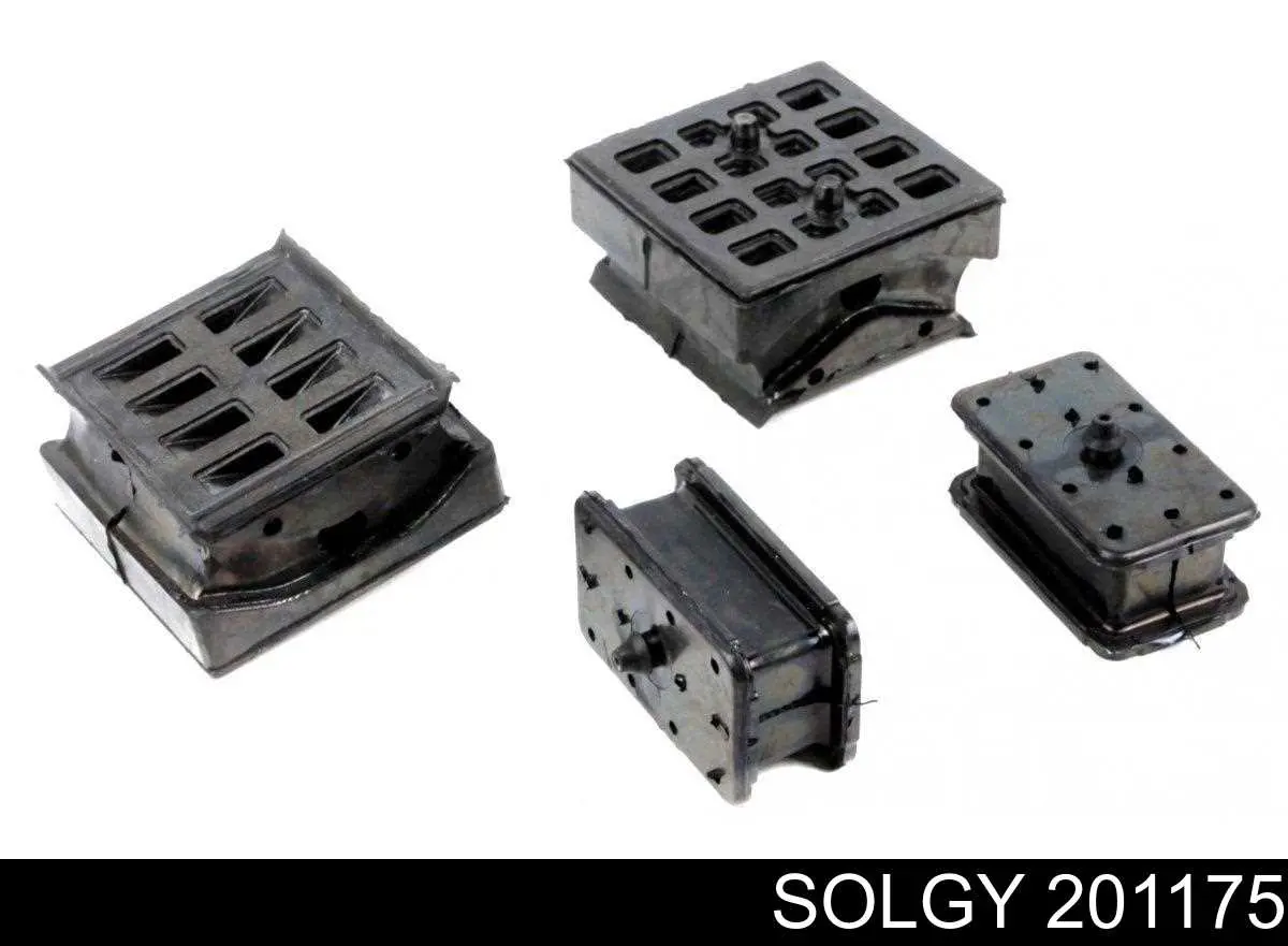 201175 Solgy Grade de proteção da suspensão de lâminas dianteira