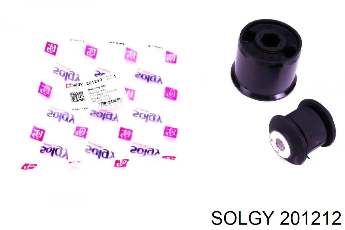 201212 Solgy Bloco silencioso dianteiro do braço oscilante inferior