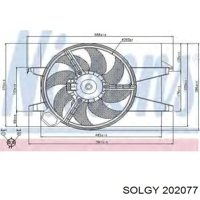 Compre 202077 Solgy Montante de estabilizador dianteiro