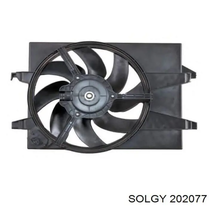 Montante de estabilizador dianteiro Solgy 202077