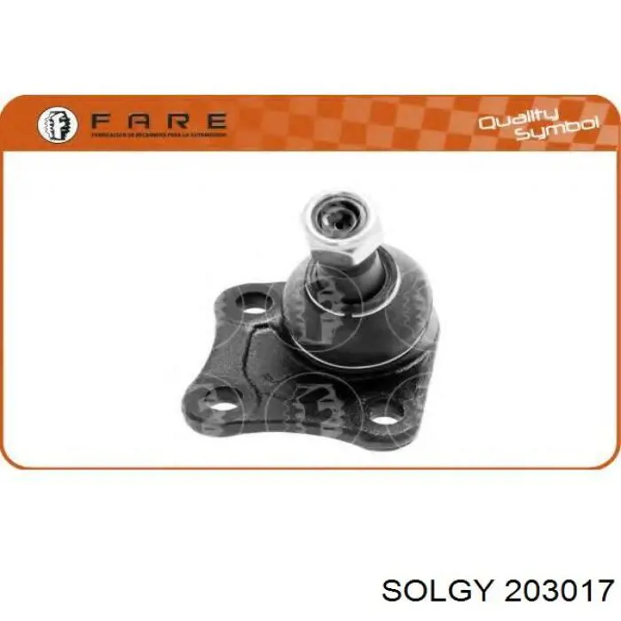 203017 Solgy Suporte de esfera inferior direito