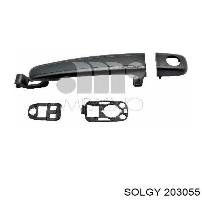 Suporte de esfera inferior 203055 Solgy