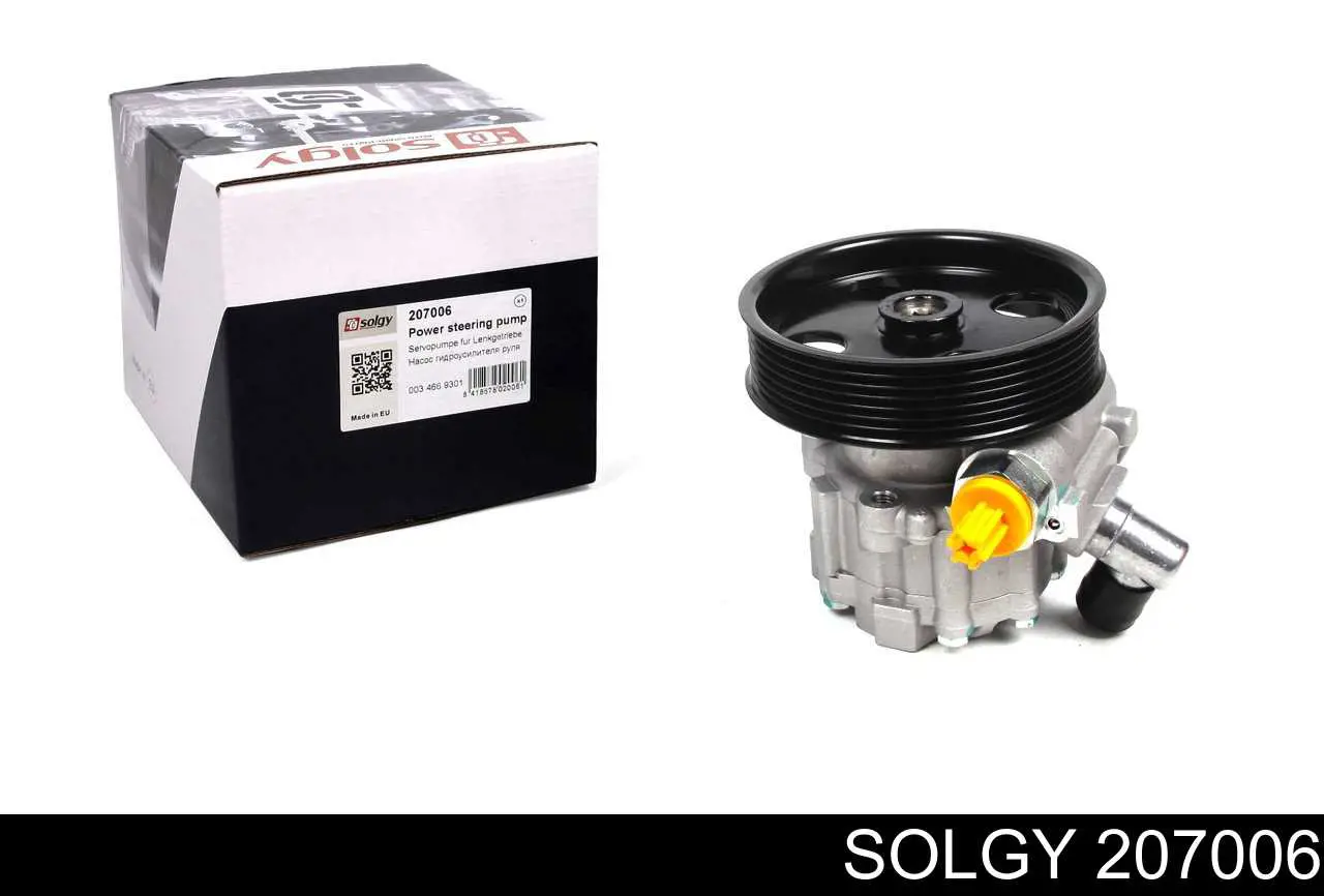 Bomba da Direção hidrâulica assistida 207006 Solgy