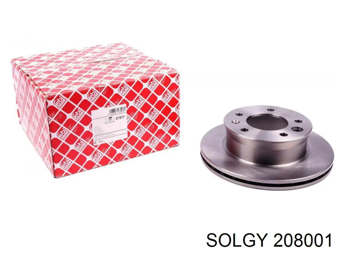 Disco do freio dianteiro Solgy 208001 preço, a partir de 42,92 USD