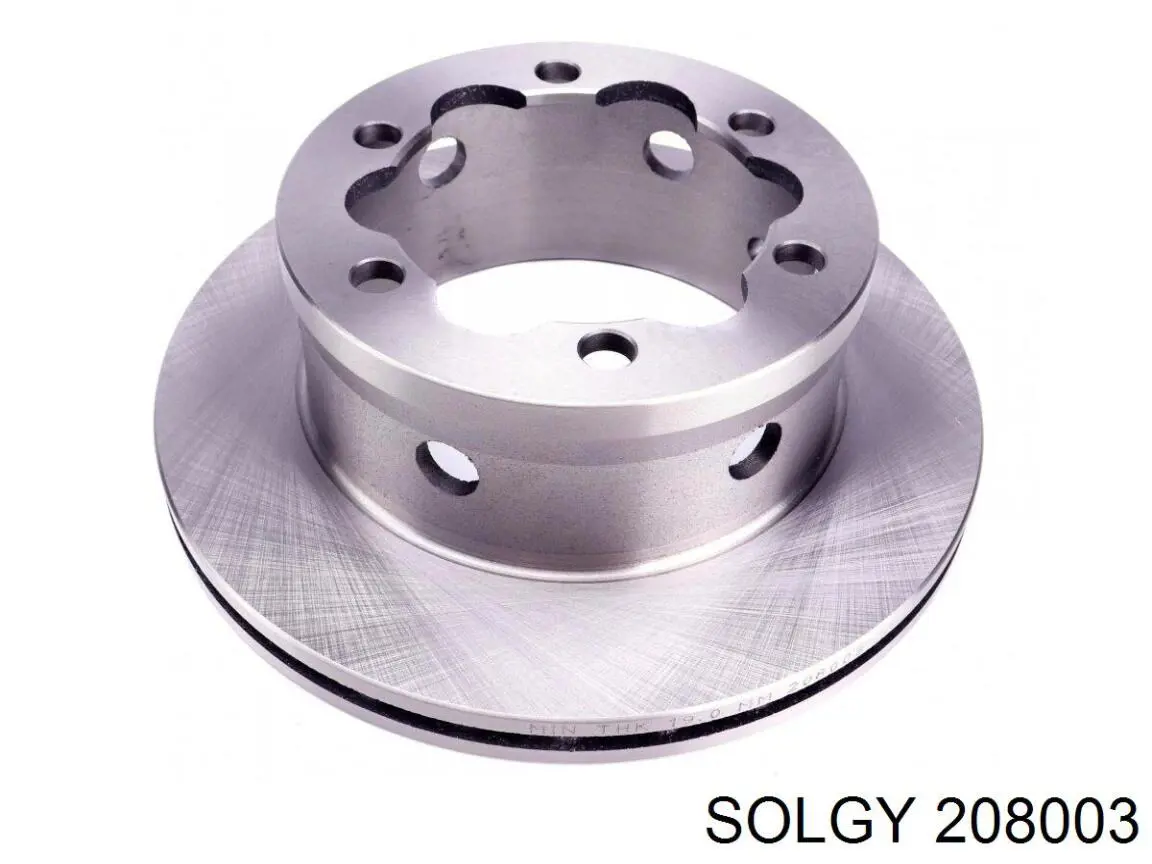208003 Solgy Disco do freio traseiro