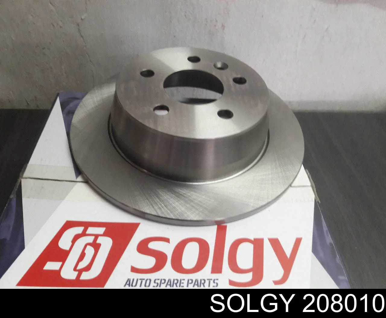 208010 Solgy Disco do freio traseiro
