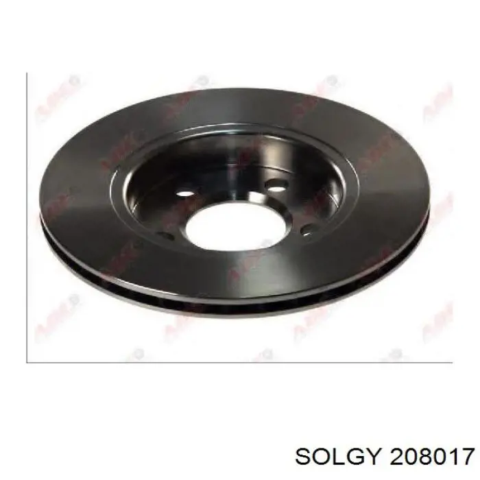 208017 Solgy Disco do freio traseiro