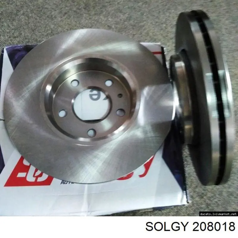 Disco do freio dianteiro Solgy 208018 preço, a partir de 52,46 USD