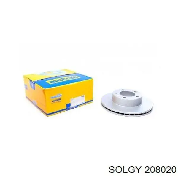 208020 Solgy Disco do freio dianteiro