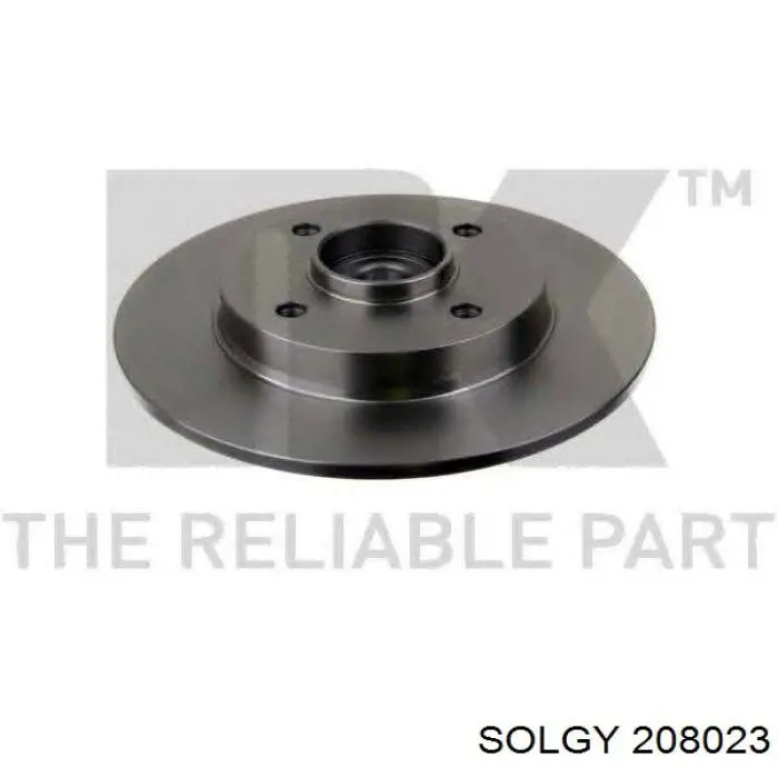 Disco do freio traseiro Solgy 208023 preço, a partir de 75,81 USD